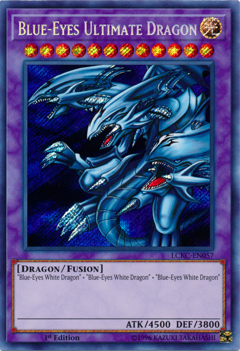 Blue-Eyes Ultimate Dragon [LCKC-EN057] Secret Rare - Duel Kingdom
