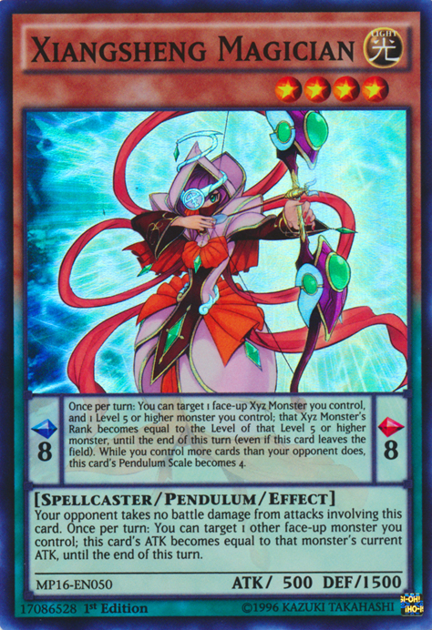 Xiangsheng Magician [MP16-EN050] Super Rare - Duel Kingdom