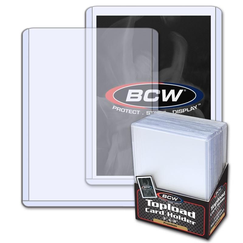 BCW: 25ct 3x4 Topload Card Holder - Premium - Duel Kingdom
