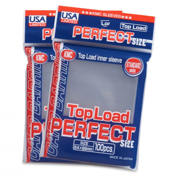 100ct KMC Perfect Fit Standard Size Deck Protectors - Duel Kingdom