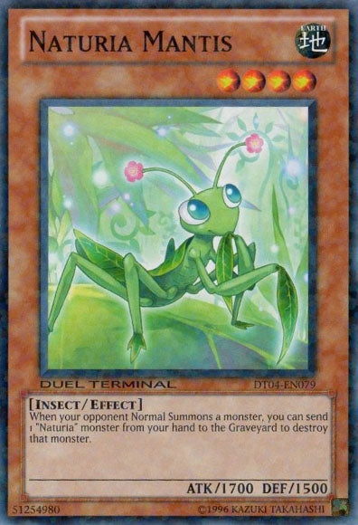 Naturia Mantis [DT04-EN079] Common - Duel Kingdom