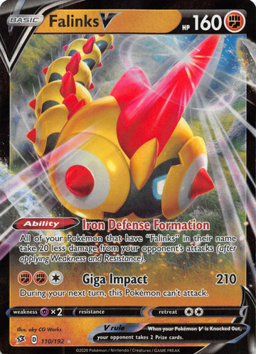 Falinks V (110/192) [Sword & Shield: Rebel Clash]