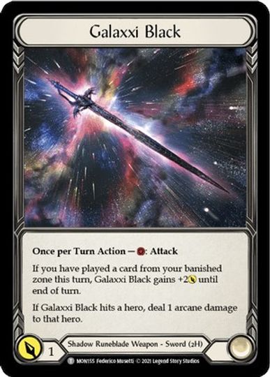 Boltyn // Galaxxi Black [MON030 // MON155] Unlimited Normal - Duel Kingdom