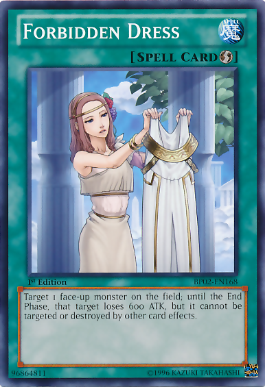 Forbidden Dress [BP02-EN168] Common - Duel Kingdom