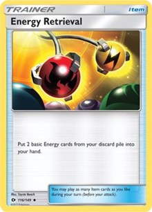 Energy Retrieval (116) [SM Base Set] - Duel Kingdom