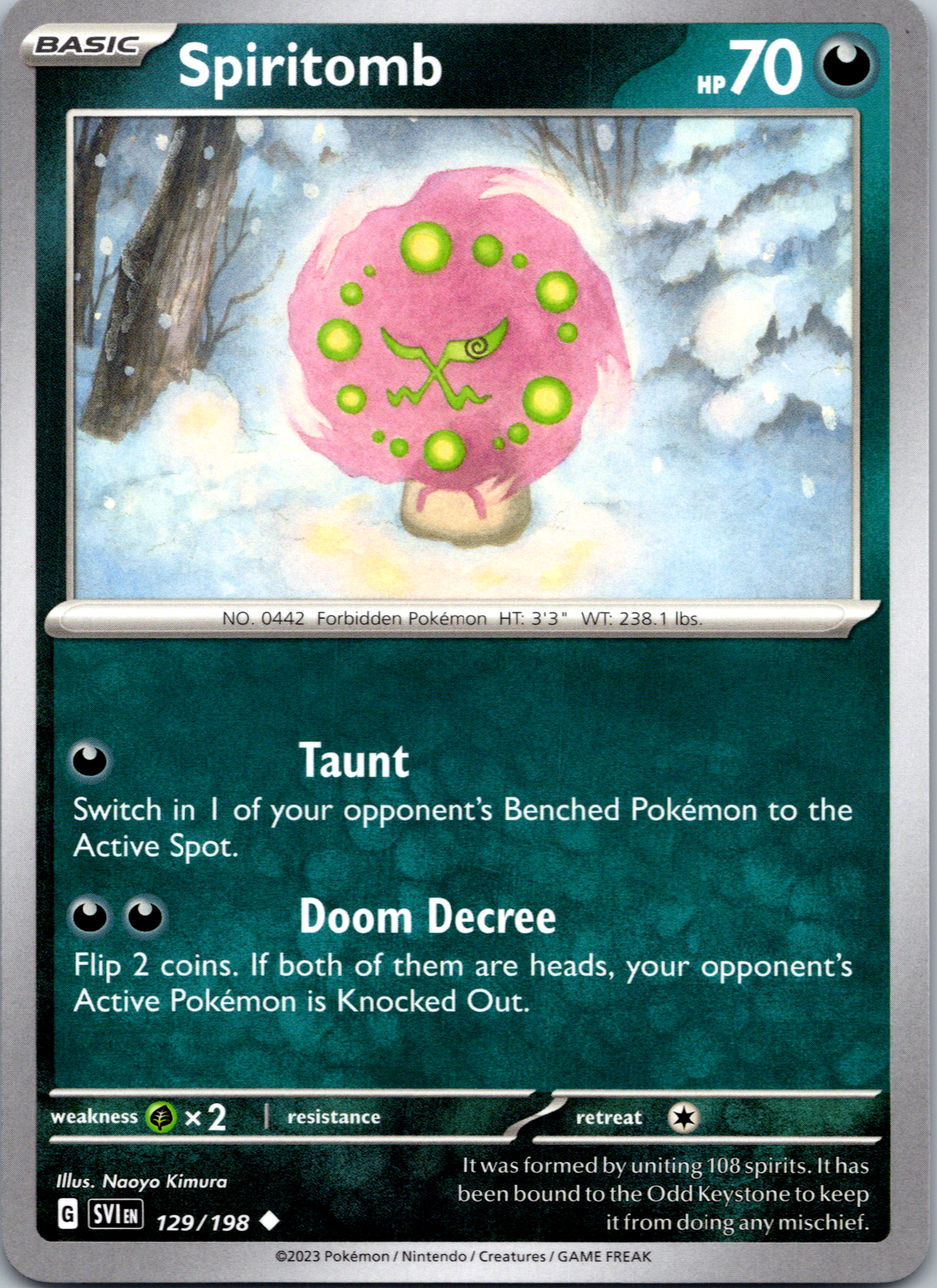 Spiritomb (129/198) [Scarlet & Violet: Base Set]