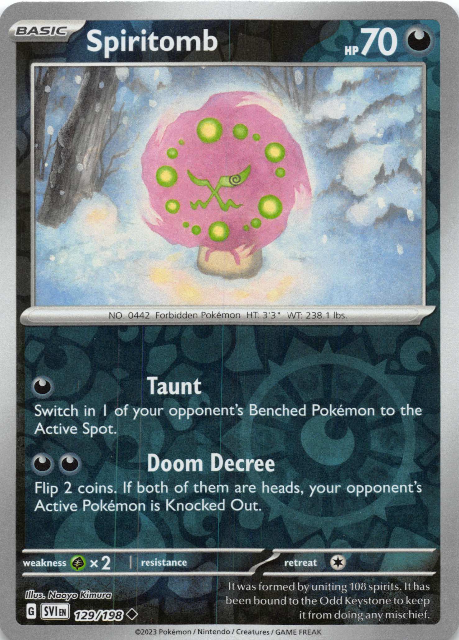 Spiritomb (129/198) [Scarlet & Violet: Base Set]