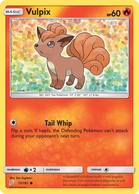 Vulpix (15/181) [Sun & Moon: Team Up] - Duel Kingdom
