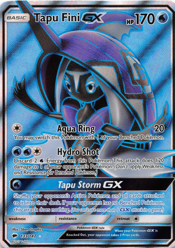 Tapu Fini GX (133/147) [Sun & Moon: Burning Shadows]
