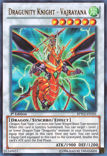 Dragunity Knight - Vajrayana [BPW2-EN101] Ultra Rare - Duel Kingdom