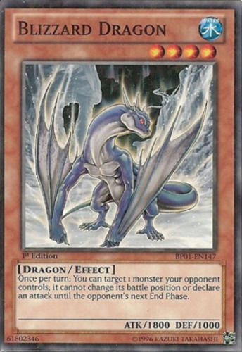 Blizzard Dragon [BP01-EN147] Starfoil Rare - Duel Kingdom