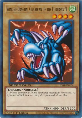 Winged Dragon, Guardian of the Fortress #1 [SS04-ENA04] Common - Duel Kingdom