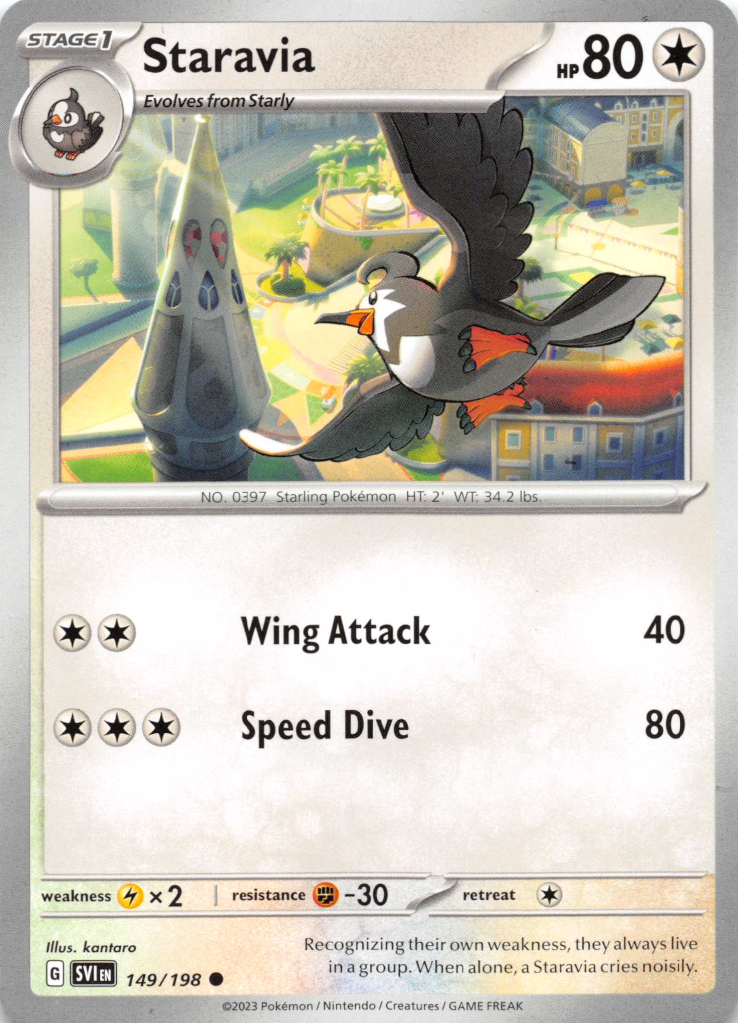 Staravia (149/198) [Scarlet & Violet: Base Set]