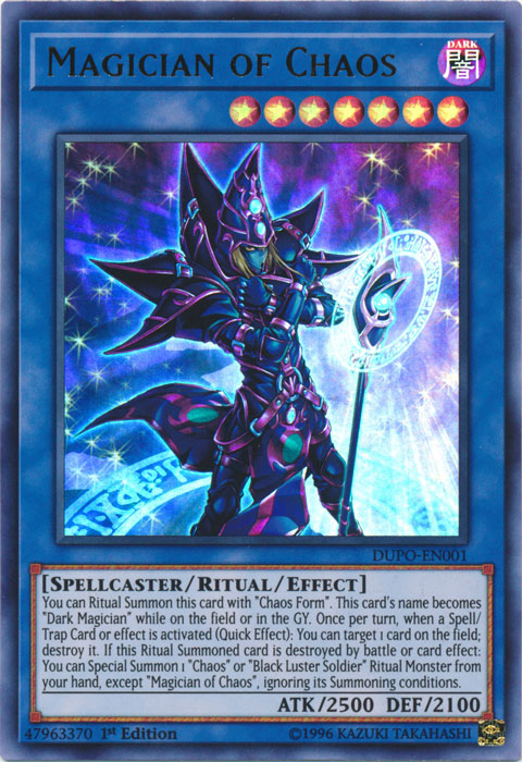 Magician of Chaos [DUPO-EN001] Ultra Rare - Duel Kingdom