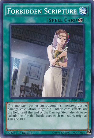 Forbidden Scripture [BP03-EN184] Common - Duel Kingdom