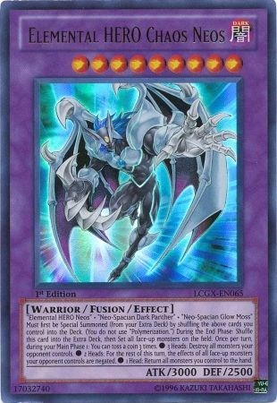 Elemental HERO Chaos Neos [LCGX-EN065] Ultra Rare - Duel Kingdom