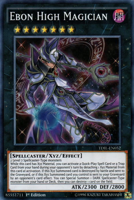 Ebon High Magician [TDIL-EN052] Super Rare - Duel Kingdom