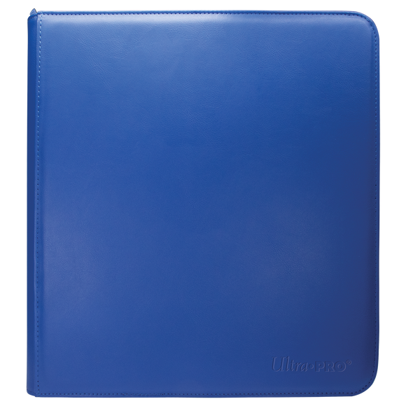 Vivid 12-Pocket Zippered PRO-Binder: Blue - Local Pickup Only