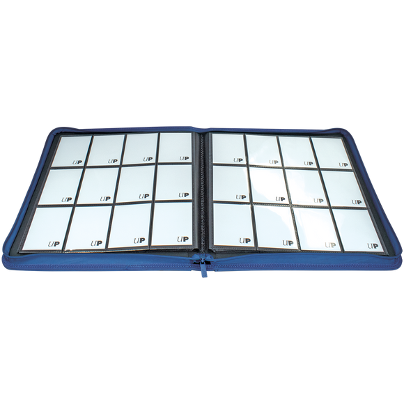 Vivid 12-Pocket Zippered PRO-Binder: Blue - Local Pickup Only