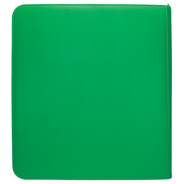 Vivid 12-Pocket Zippered PRO-Binder - Green - Local Pickup Only