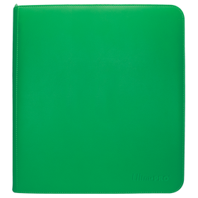 Vivid 12-Pocket Zippered PRO-Binder - Green - Local Pickup Only