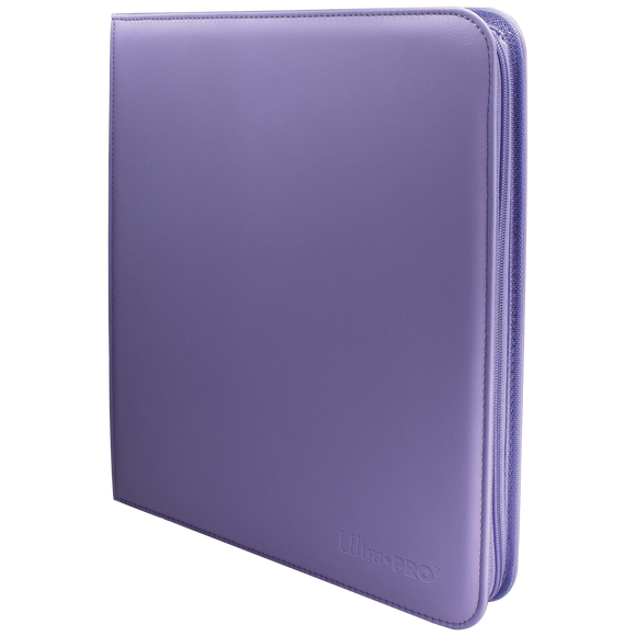 Vivid 12-Pocket Zippered PRO-Binder: Purple - Local Pickup Only
