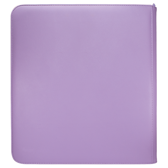 Vivid 12-Pocket Zippered PRO-Binder: Purple - Local Pickup Only