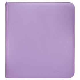 Vivid 12-Pocket Zippered PRO-Binder: Purple - Local Pickup Only