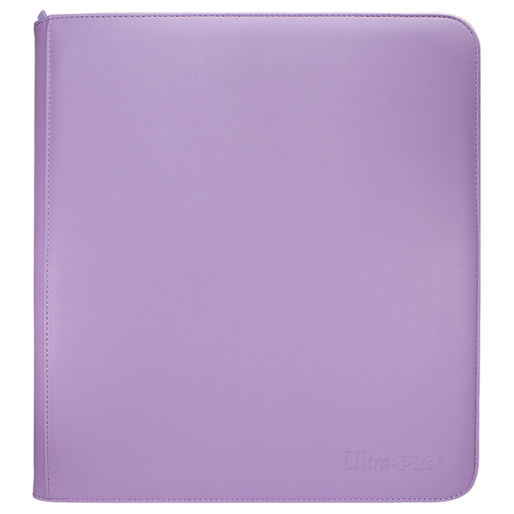 Vivid 12-Pocket Zippered PRO-Binder: Purple - Local Pickup Only