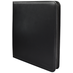 Vivid 12-Pocket Zippered PRO-Binder: Black - Local Pickup Only