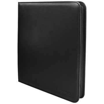 Vivid 12-Pocket Zippered PRO-Binder: Black - Local Pickup Only
