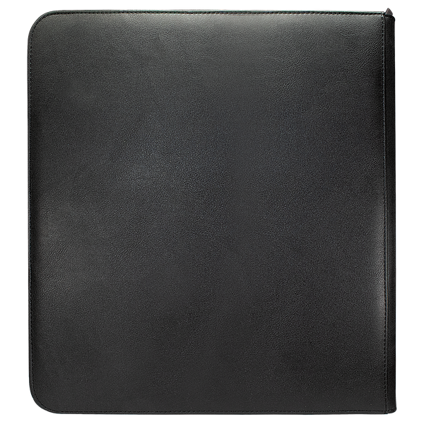 Vivid 12-Pocket Zippered PRO-Binder: Black - Local Pickup Only