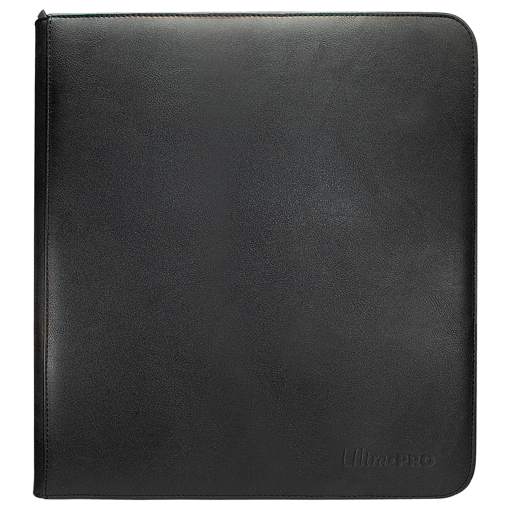 Vivid 12-Pocket Zippered PRO-Binder: Black - Local Pickup Only