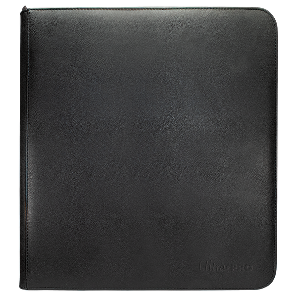 Vivid 12-Pocket Zippered PRO-Binder: Black - Local Pickup Only