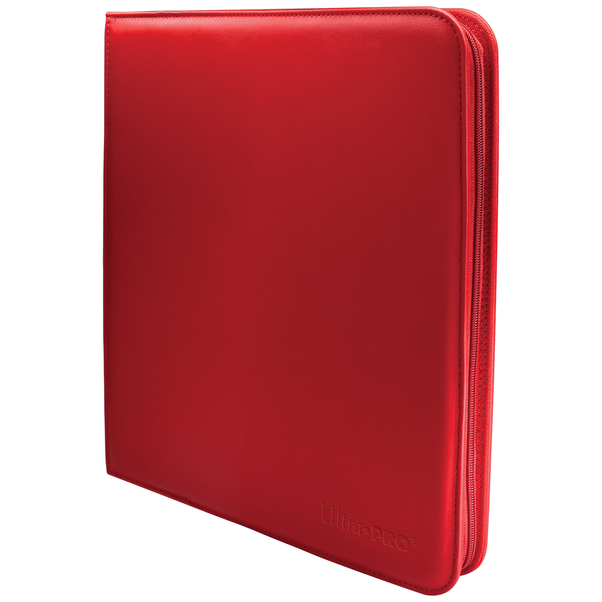 Vivid 12-Pocket Zippered PRO-Binder: Red - Local Pickup Only