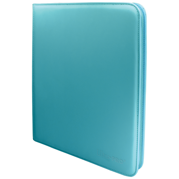Vivid 12-Pocket Zippered PRO-Binder: Light Blue - Local Pickup Only