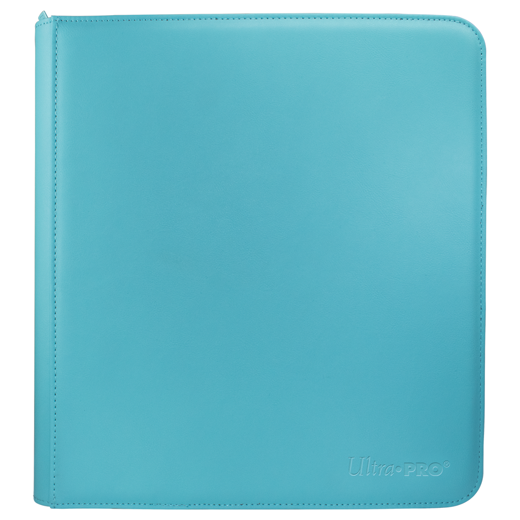 Vivid 12-Pocket Zippered PRO-Binder: Light Blue - Local Pickup Only