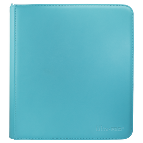 Vivid 12-Pocket Zippered PRO-Binder: Light Blue - Local Pickup Only