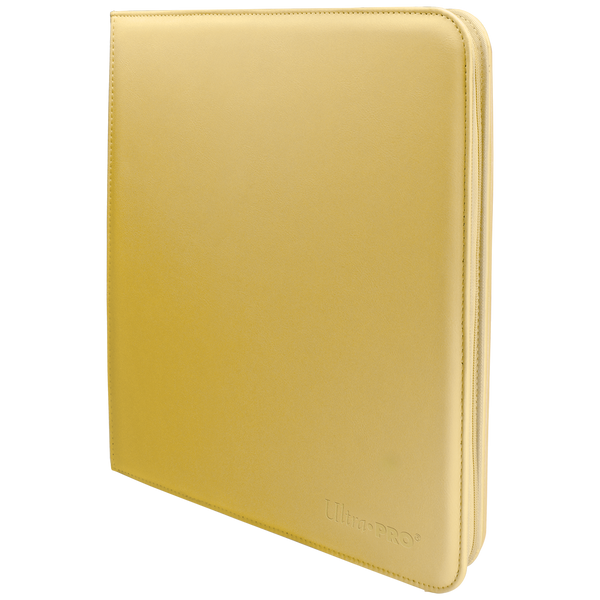 Vivid 12-Pocket Zippered PRO-Binder: Yellow - Local Pickup Only