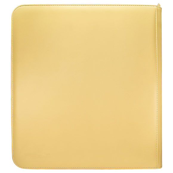 Vivid 12-Pocket Zippered PRO-Binder: Yellow - Local Pickup Only