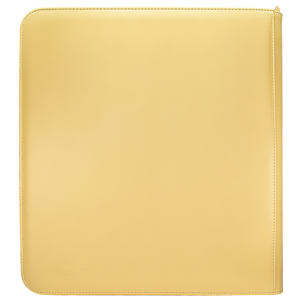 Vivid 12-Pocket Zippered PRO-Binder: Yellow - Local Pickup Only