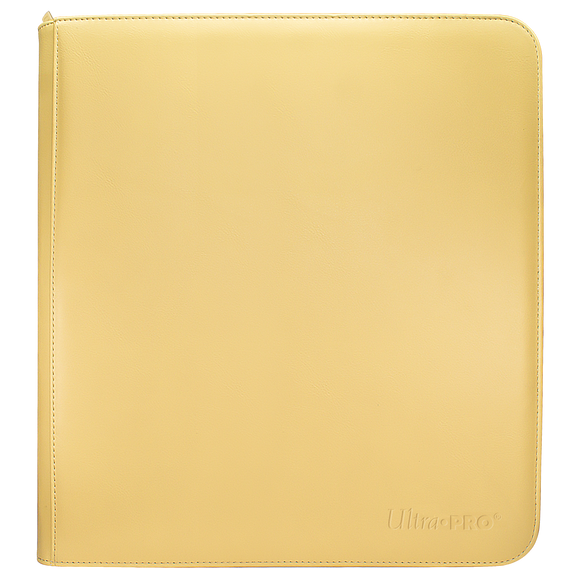 Vivid 12-Pocket Zippered PRO-Binder: Yellow - Local Pickup Only