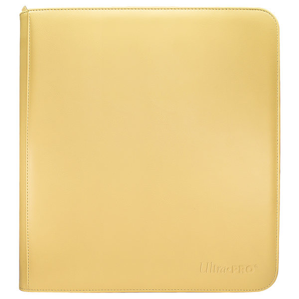 Vivid 12-Pocket Zippered PRO-Binder: Yellow - Local Pickup Only