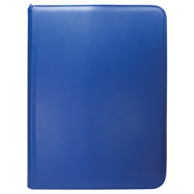 Vivid 9-Pocket Zippered PRO-Binder - Blue - Local Pickup Only