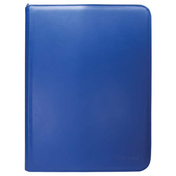 Vivid 9-Pocket Zippered PRO-Binder - Blue - Local Pickup Only