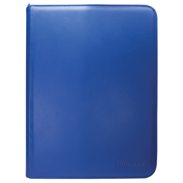 Vivid 9-Pocket Zippered PRO-Binder - Blue - Local Pickup Only