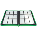 Vivid 9-Pocket Zippered PRO-Binder - Green - Local Pickup Only-2