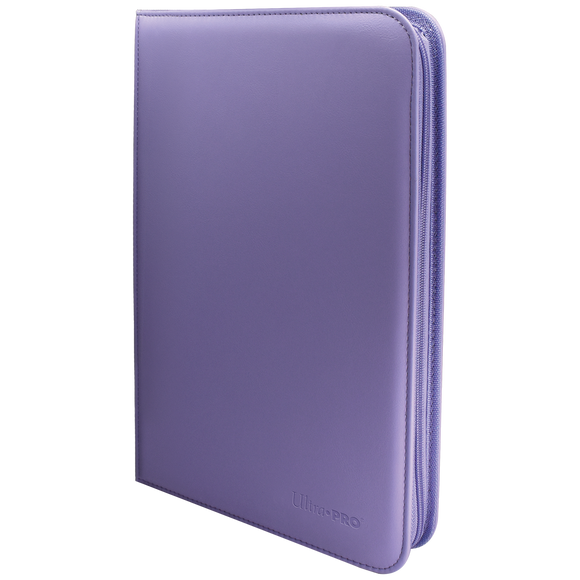Vivid 9-Pocket Zippered PRO-Binder - Purple - Local Pickup Only