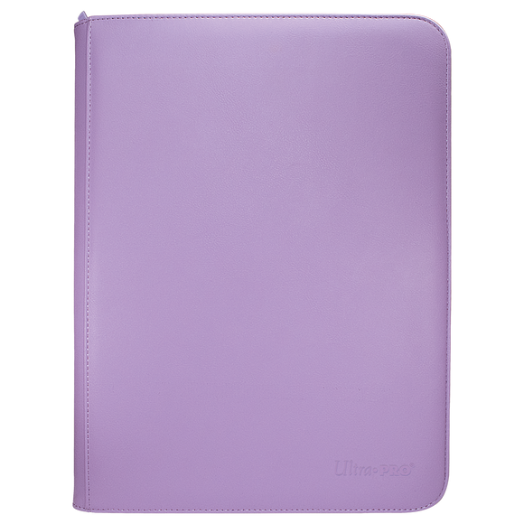 Vivid 9-Pocket Zippered PRO-Binder - Purple - Local Pickup Only