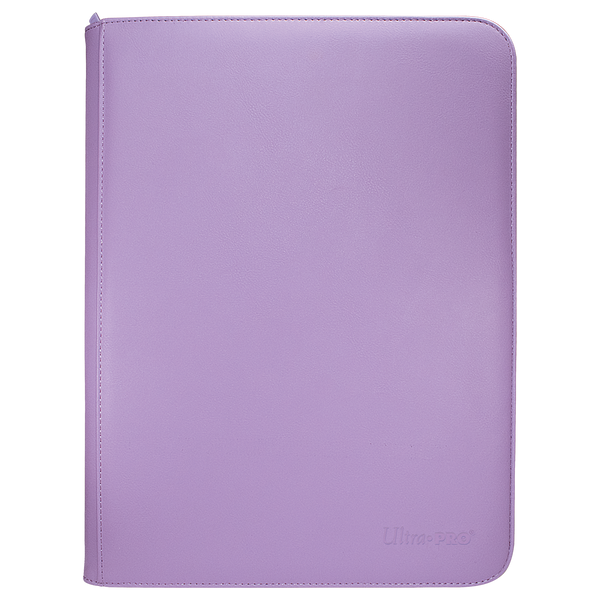 Vivid 9-Pocket Zippered PRO-Binder - Purple - Local Pickup Only